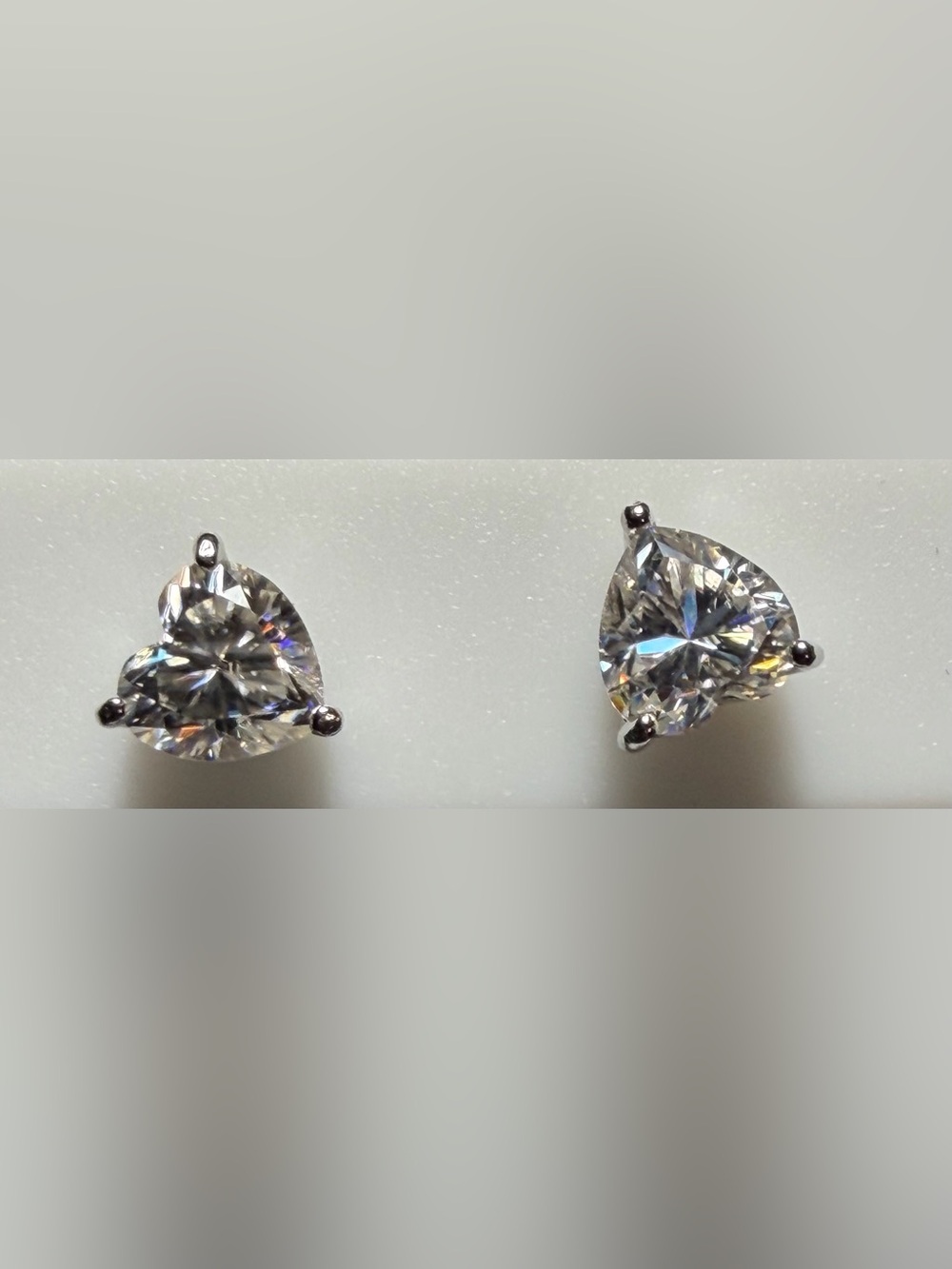 ✨ Stunning Pear Cut Moissanite Stud Earrings ✨